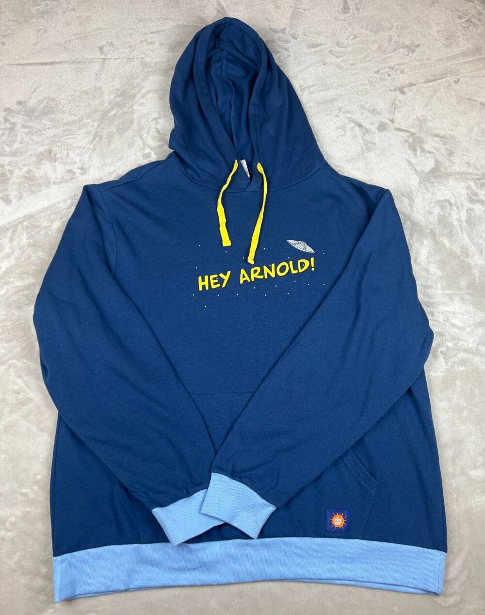 2020 Mens 2XL Hey Arnold Halloween Hoodie The Nick Box Nickelodeon Scary Spooky